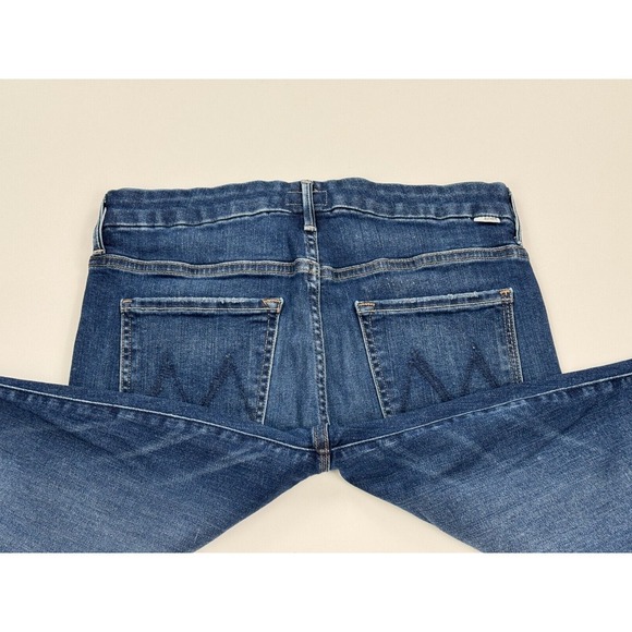 Mother High Waisted Looker Jeans Teaming Up Women 30 Stretch Cotton 5-Pockets - Picture 5 of 14